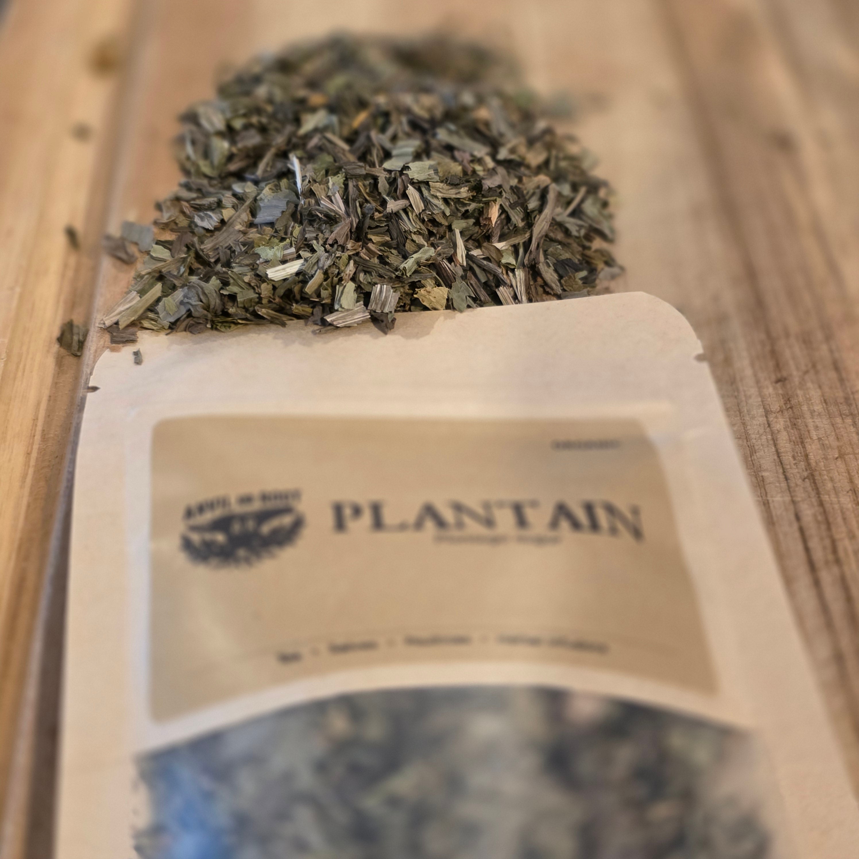 Plantain Leaf — Cut & Sifted, Organic