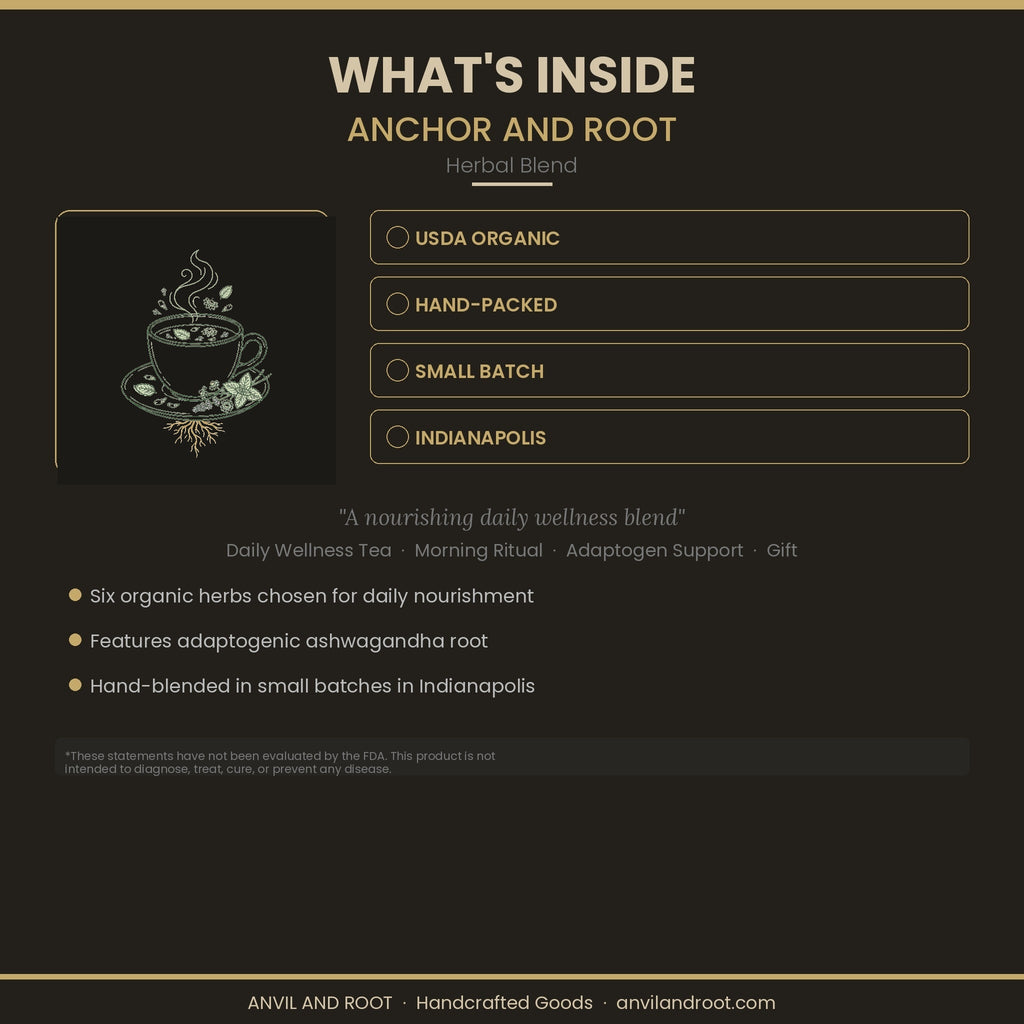 Anchor and Root - Organic Loose-Leaf Tea Blend