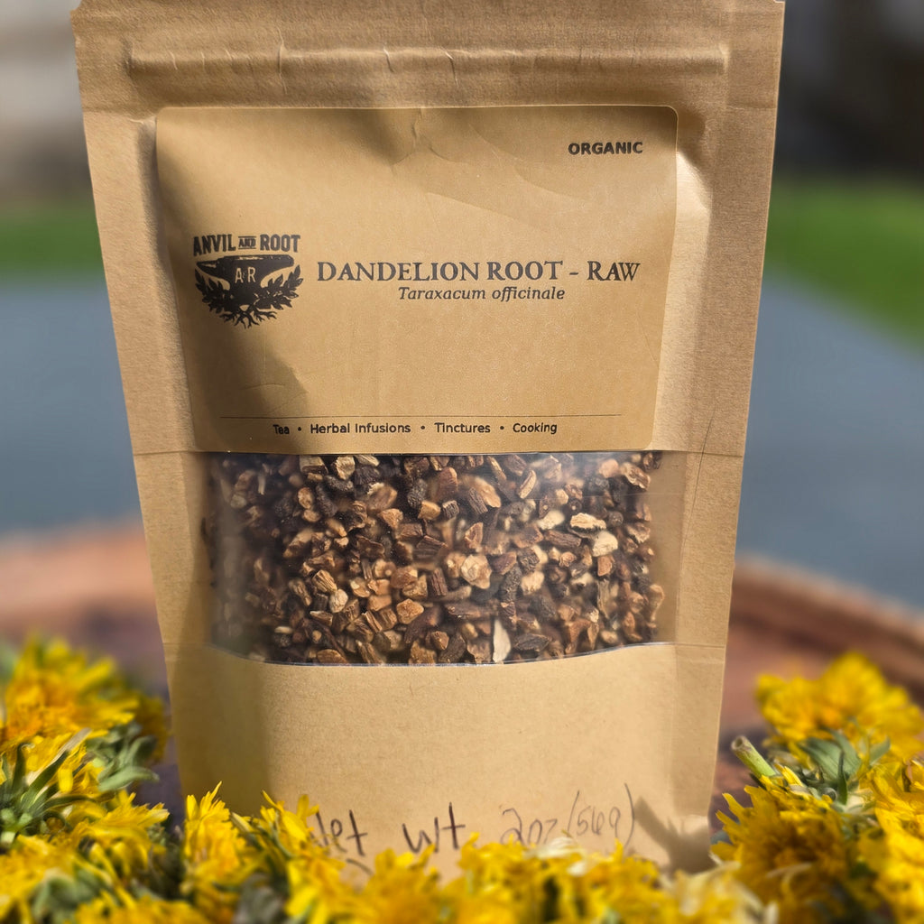 Dandelion Root — Raw, Cut & Sifted, Organic