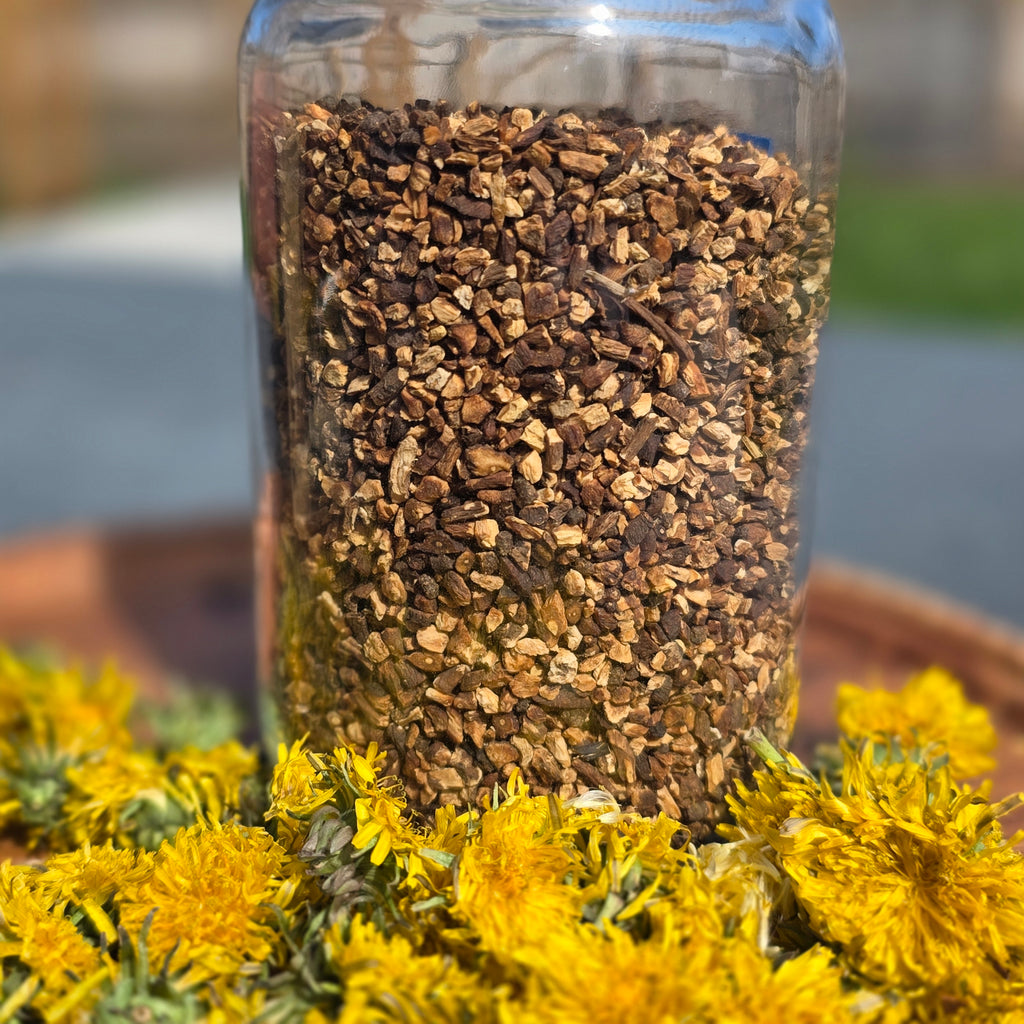 Dandelion Root — Raw, Cut & Sifted, Organic