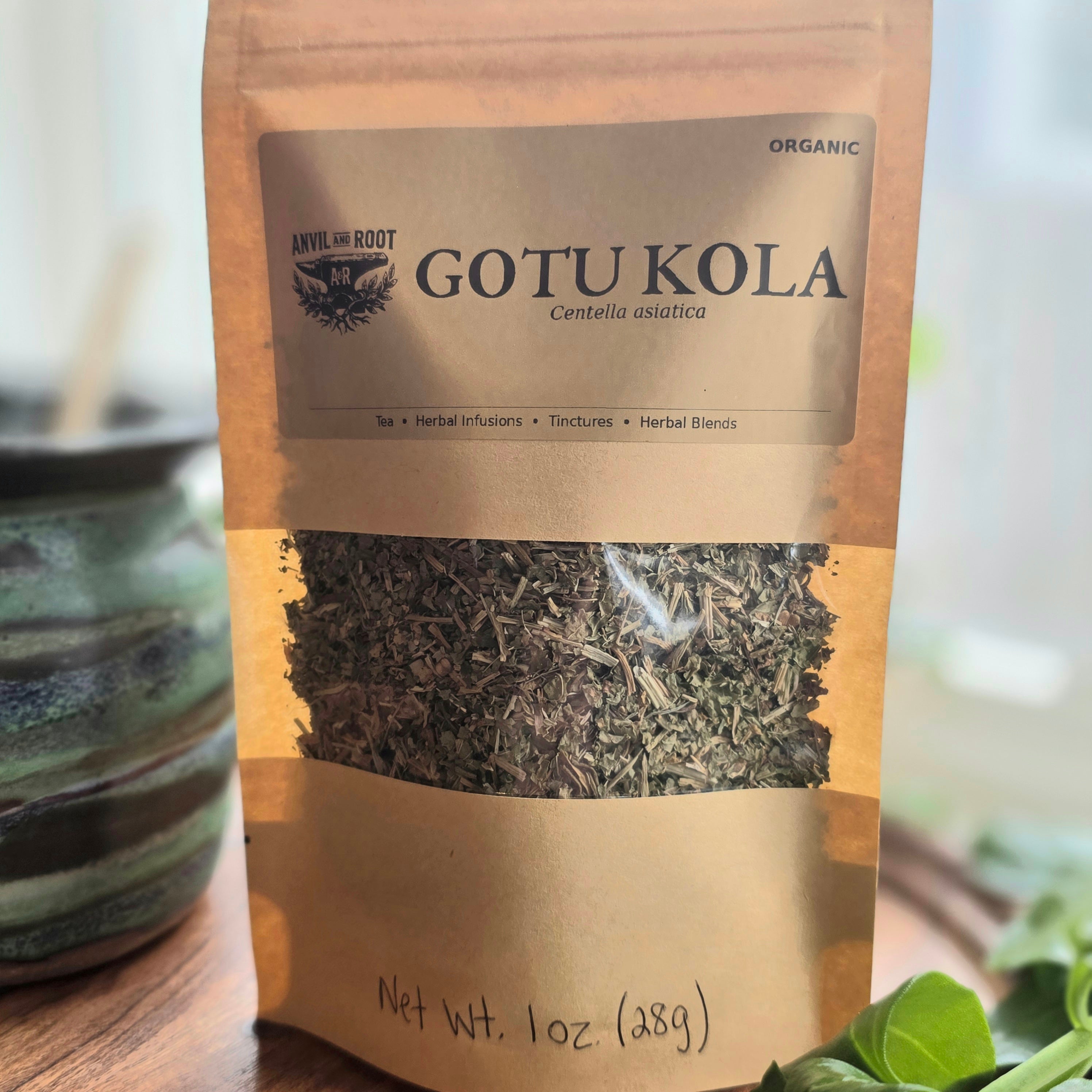 Gotu Kola Herb — Cut & Sifted, Organic