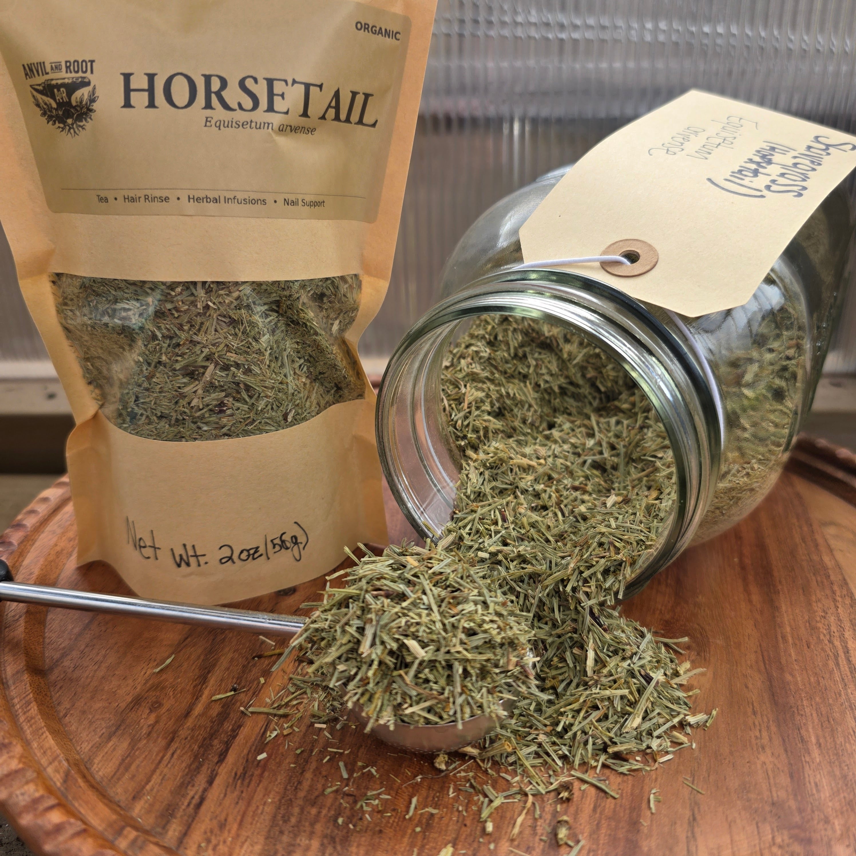 Horsetail (Shavegrass) — Cut & Sifted, Organic