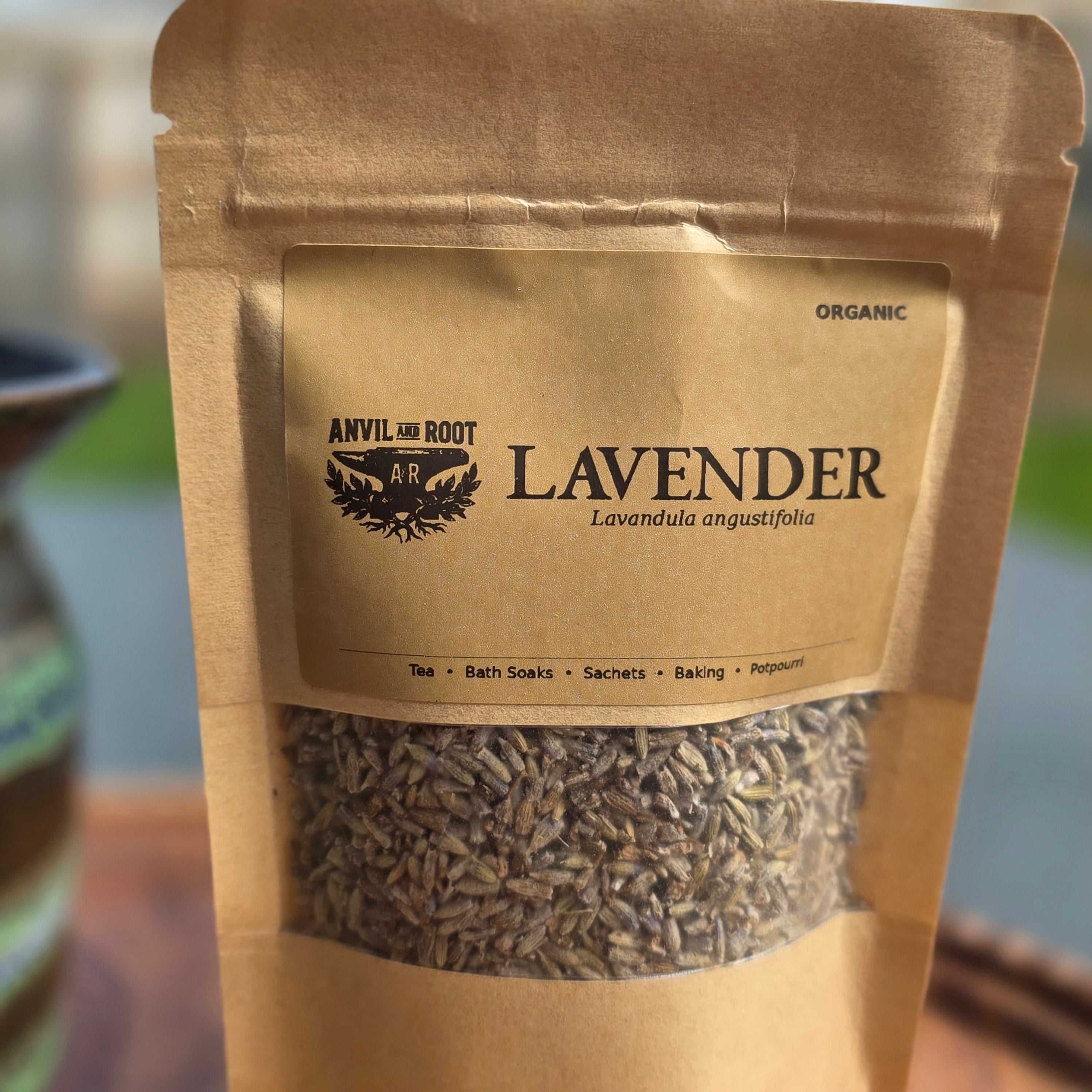 Lavender Flowers — Extra Grade, Organic