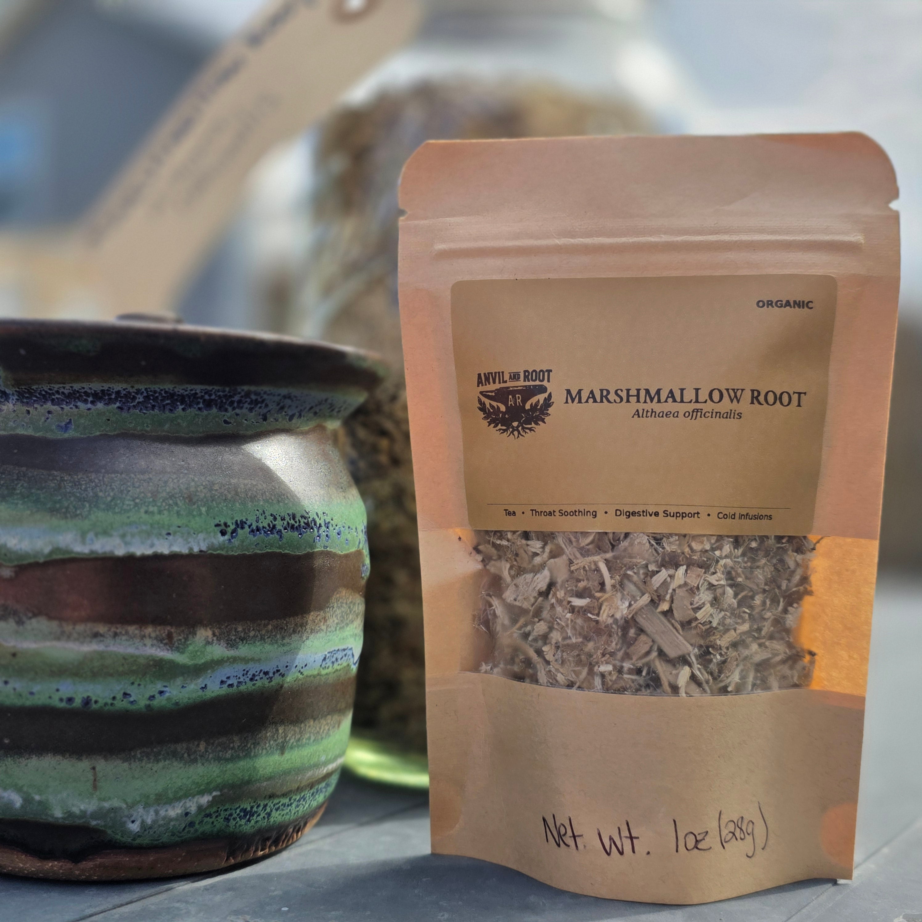 Marshmallow Root — Cut & Sifted, Organic