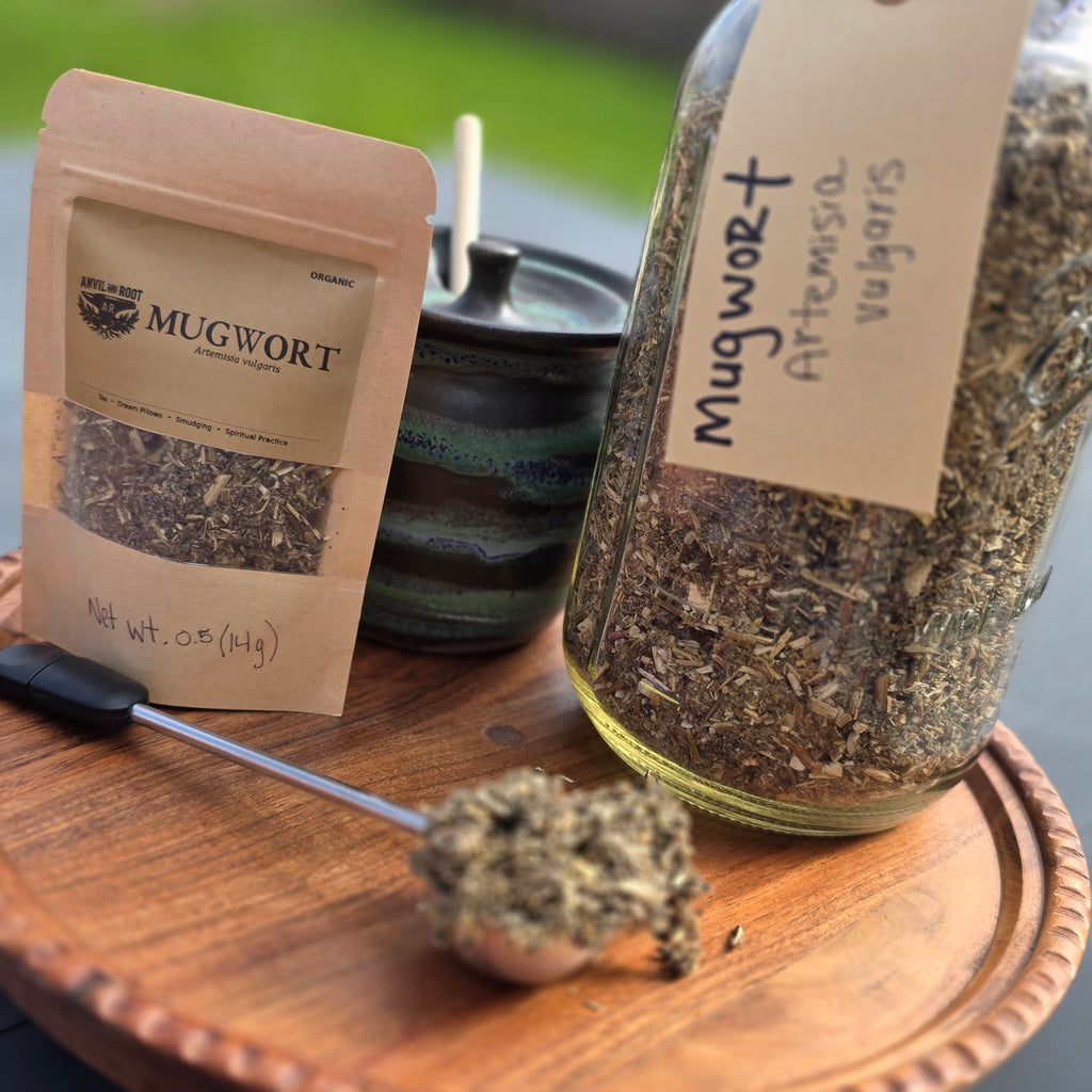 Mugwort Herb — Cut & Sifted, Organic