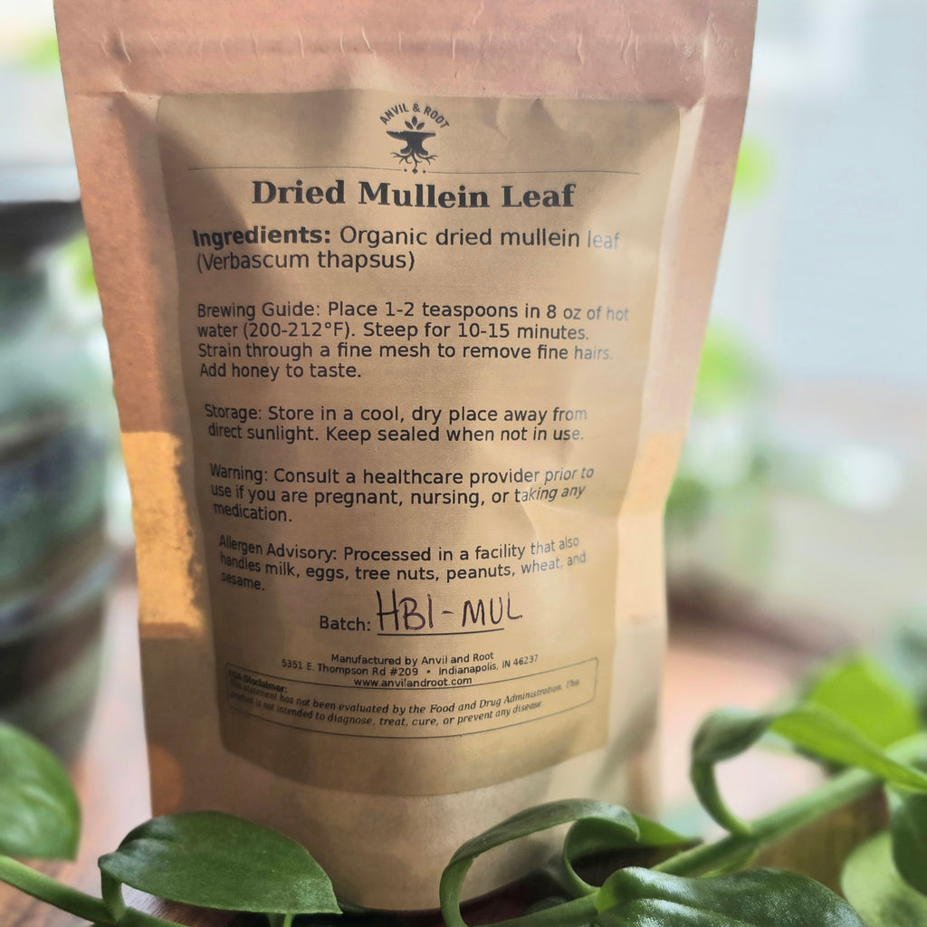 Mullein Leaf — Cut & Sifted, Organic