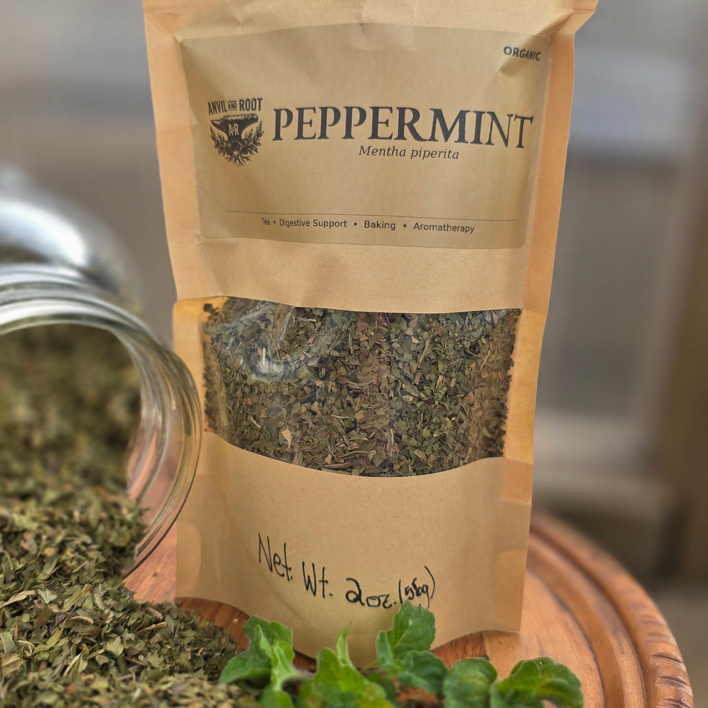 Peppermint Leaf — Cut & Sifted, Organic (US Grown)
