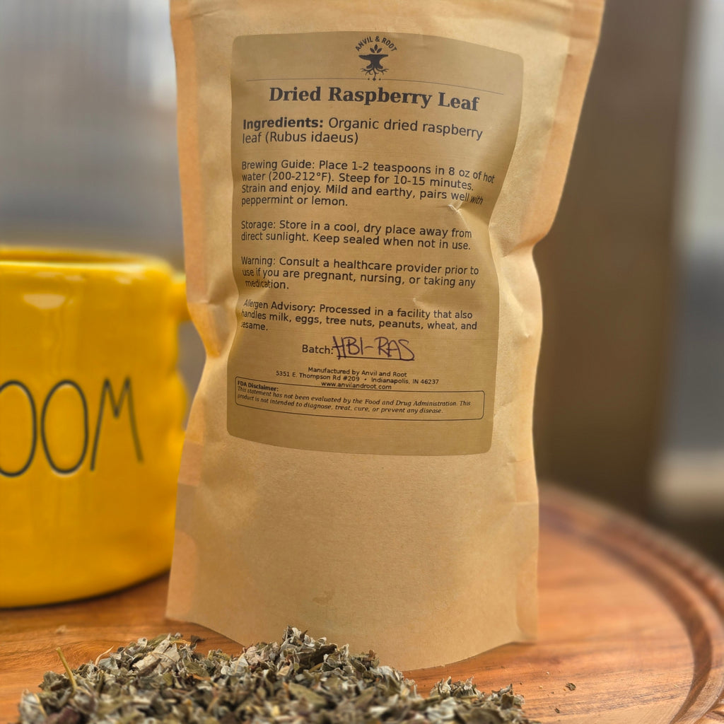 Raspberry Leaf — Cut & Sifted, Organic