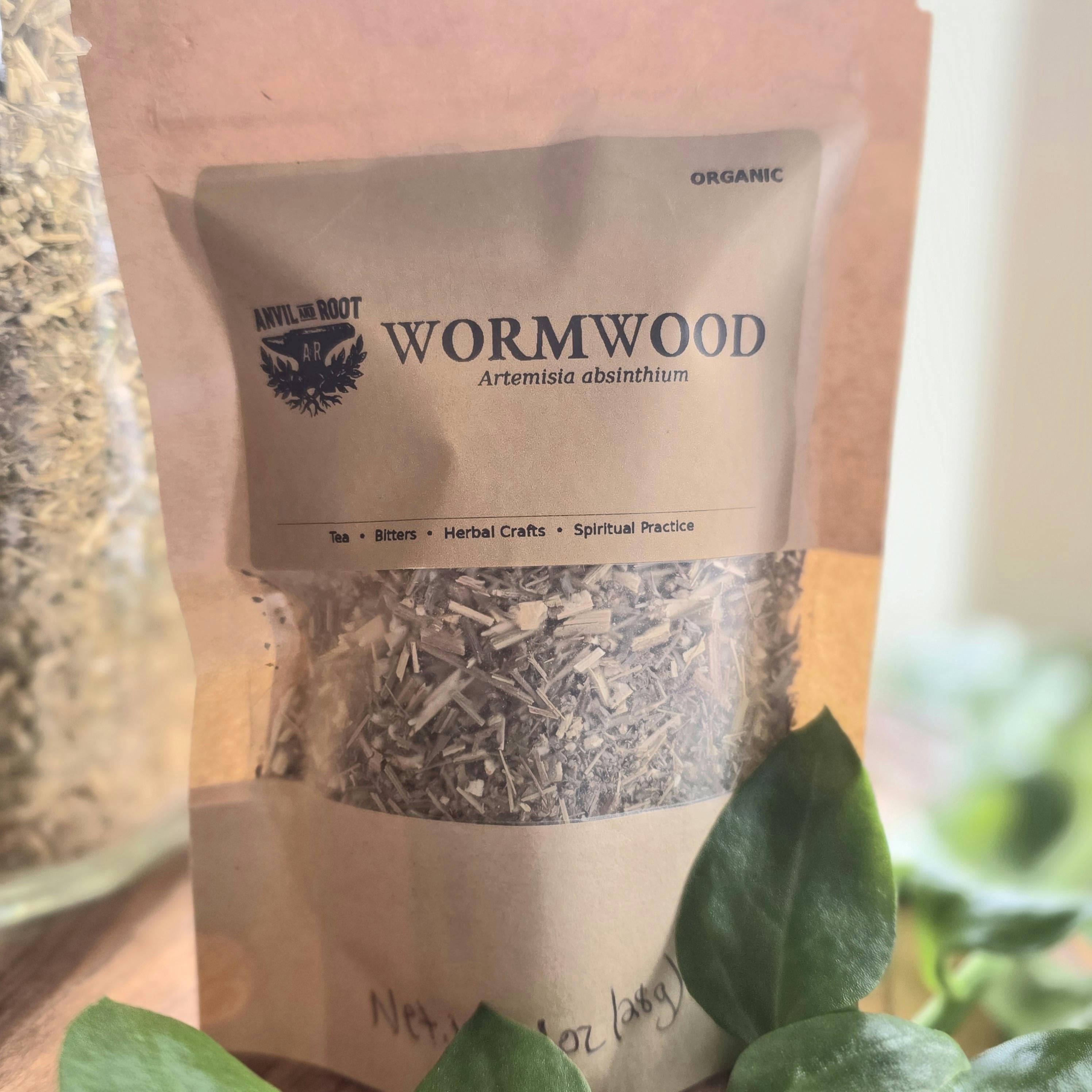 Wormwood Herb — Cut & Sifted, Organic