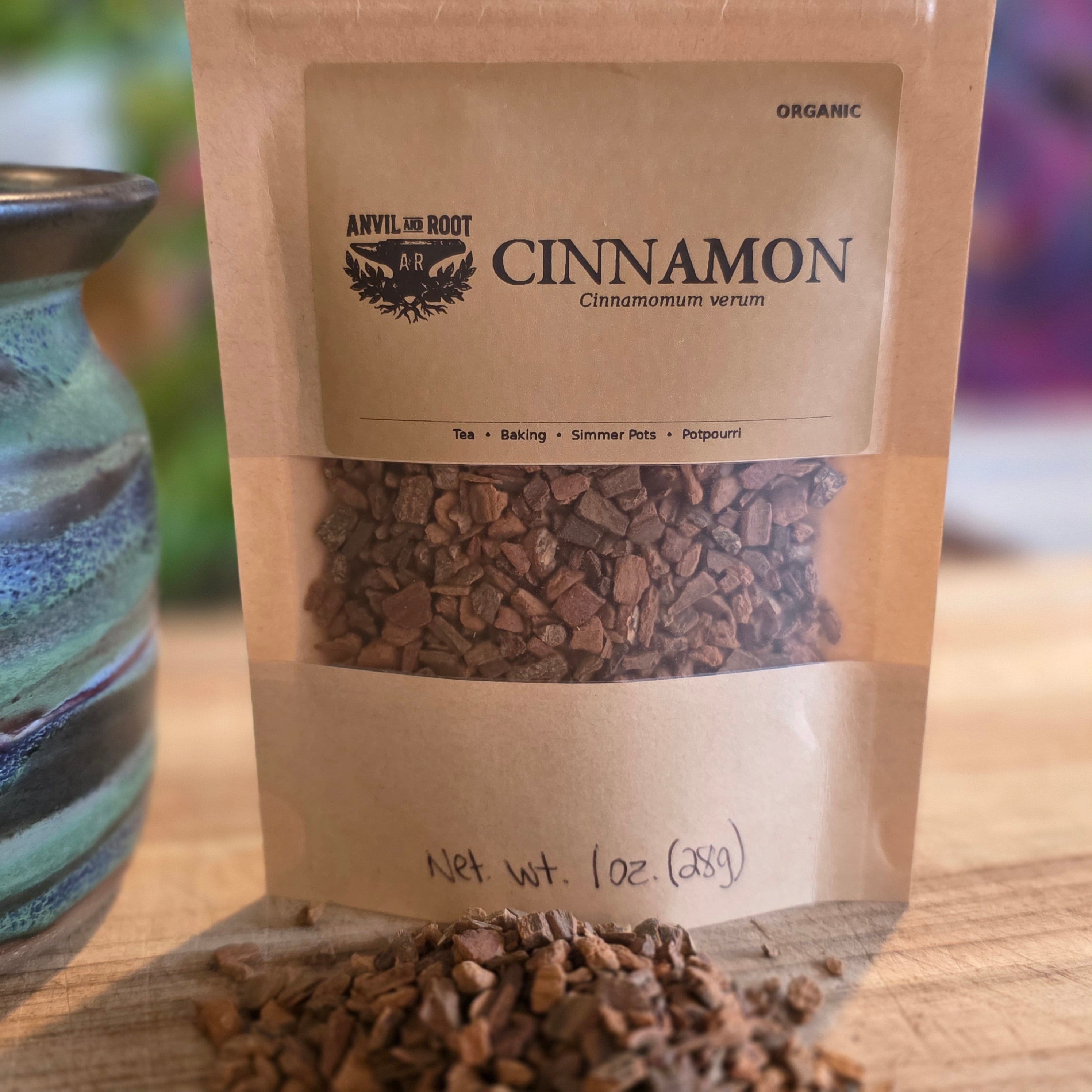 Cinnamon — 1/4" Cut & Sifted, Organic