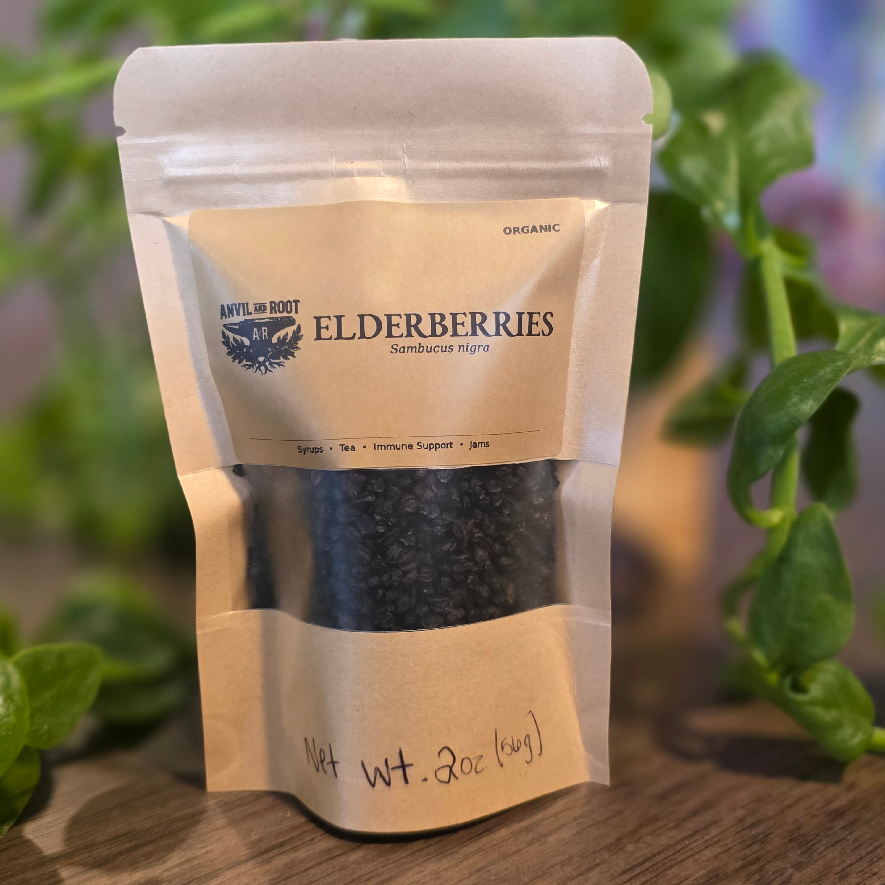 Elderberries — Whole, Organic