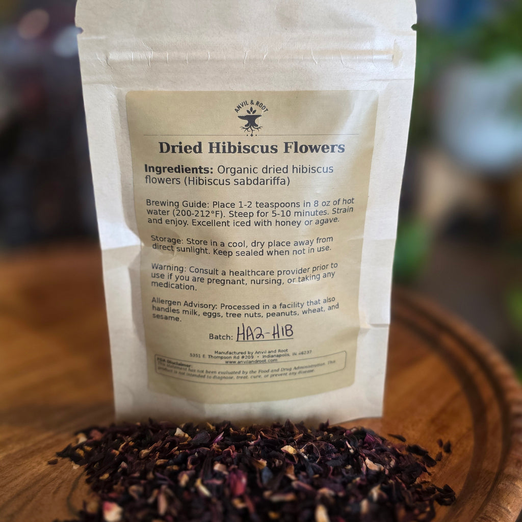 Hibiscus Flowers — Cut & Sifted, Organic