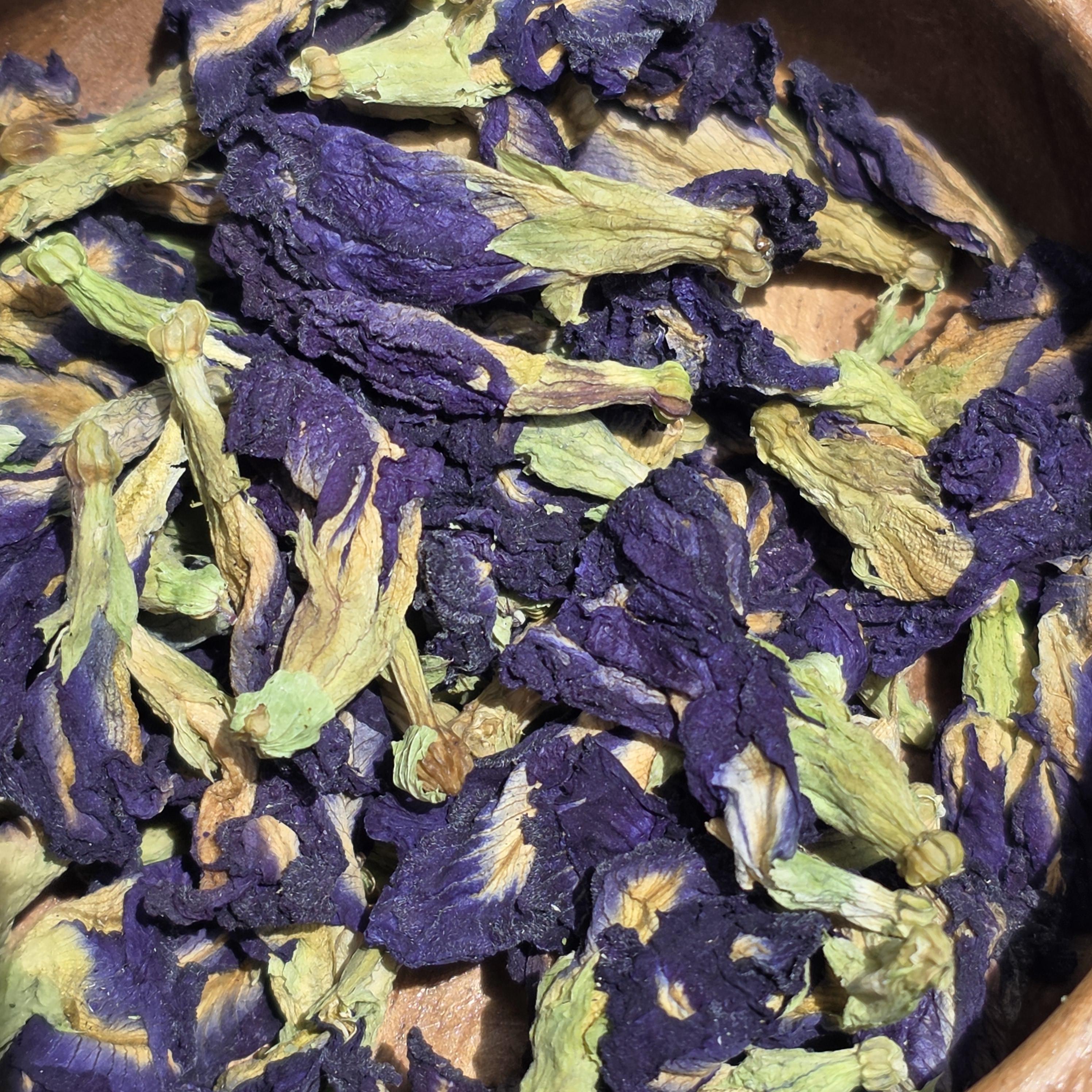 Butterfly Pea Flowers — Whole, Organic - Anvil & Root