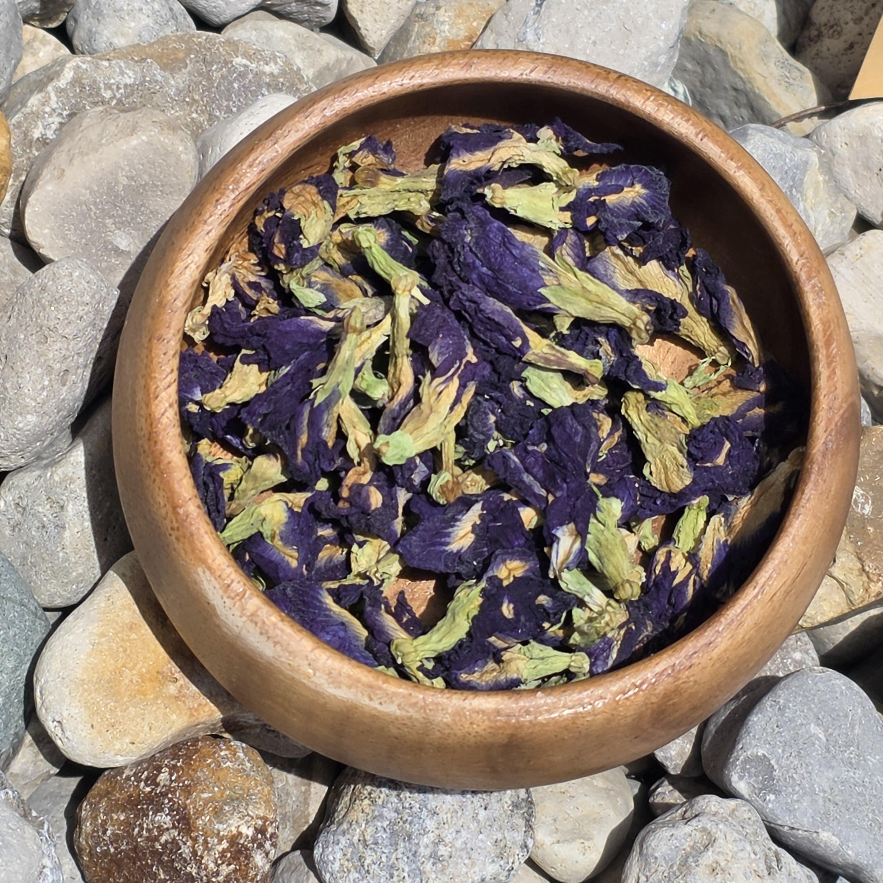 Butterfly Pea Flowers — Whole, Organic - Anvil & Root