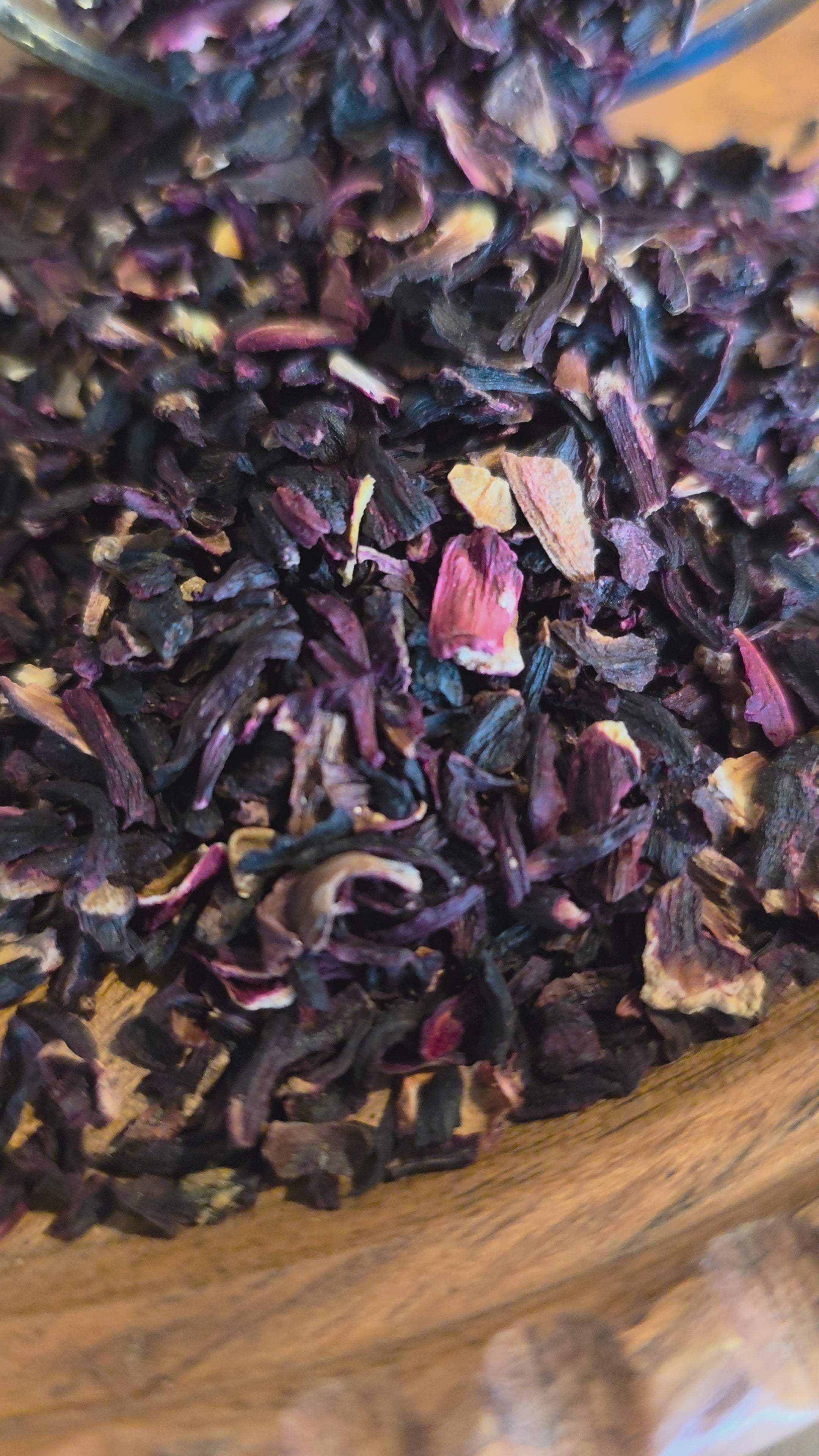 Hibiscus Flowers — Cut & Sifted, Organic