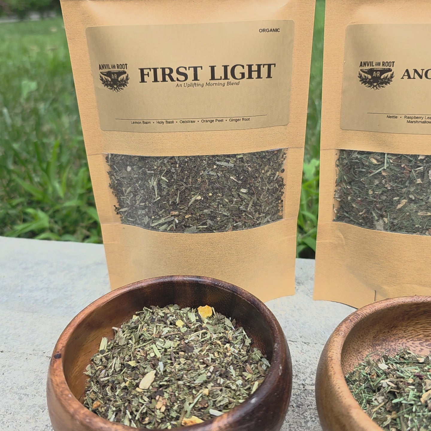 Anvil and Root Signature Tea Box + Tea Infuser