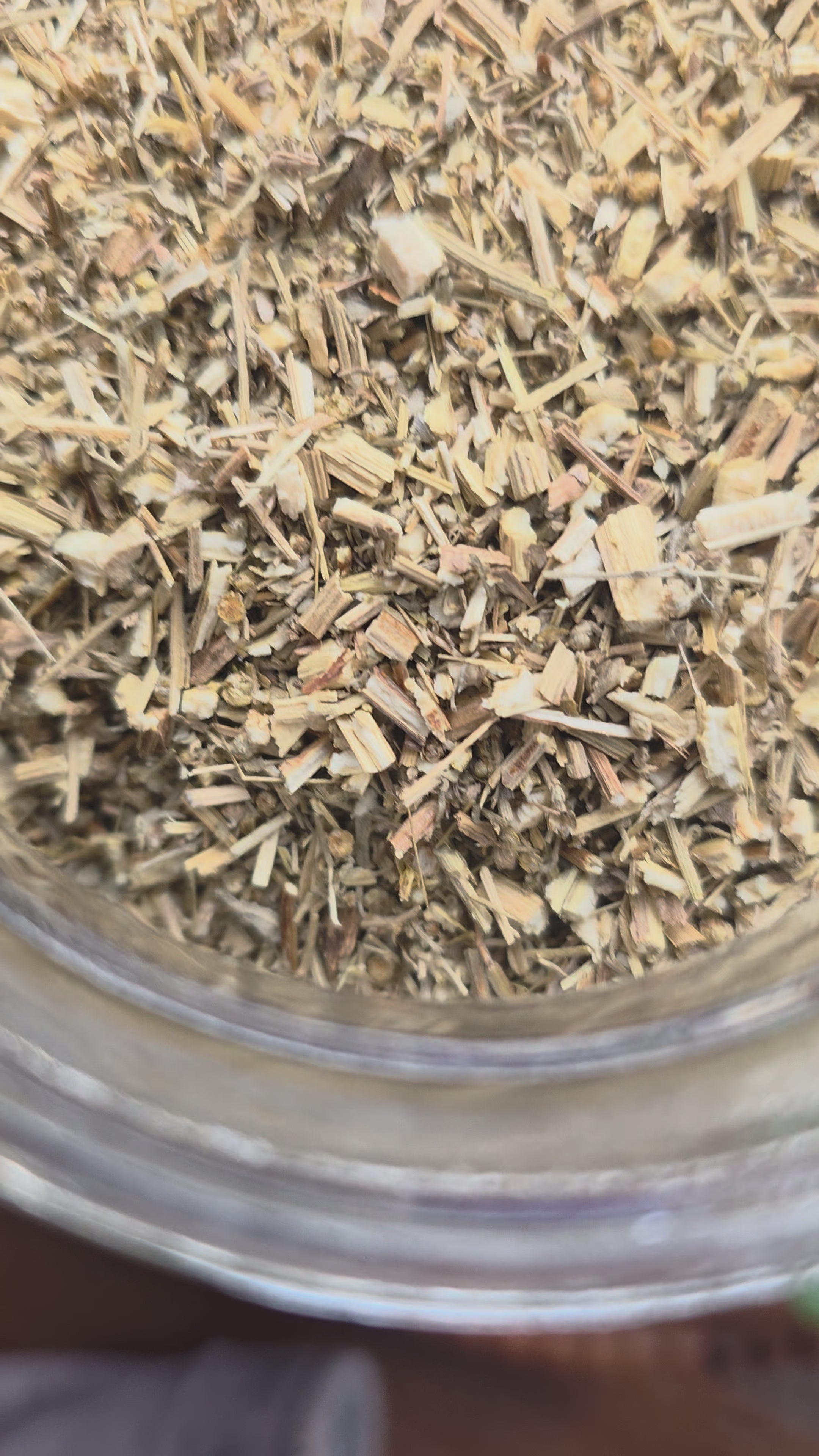 Wormwood Herb — Cut & Sifted, Organic