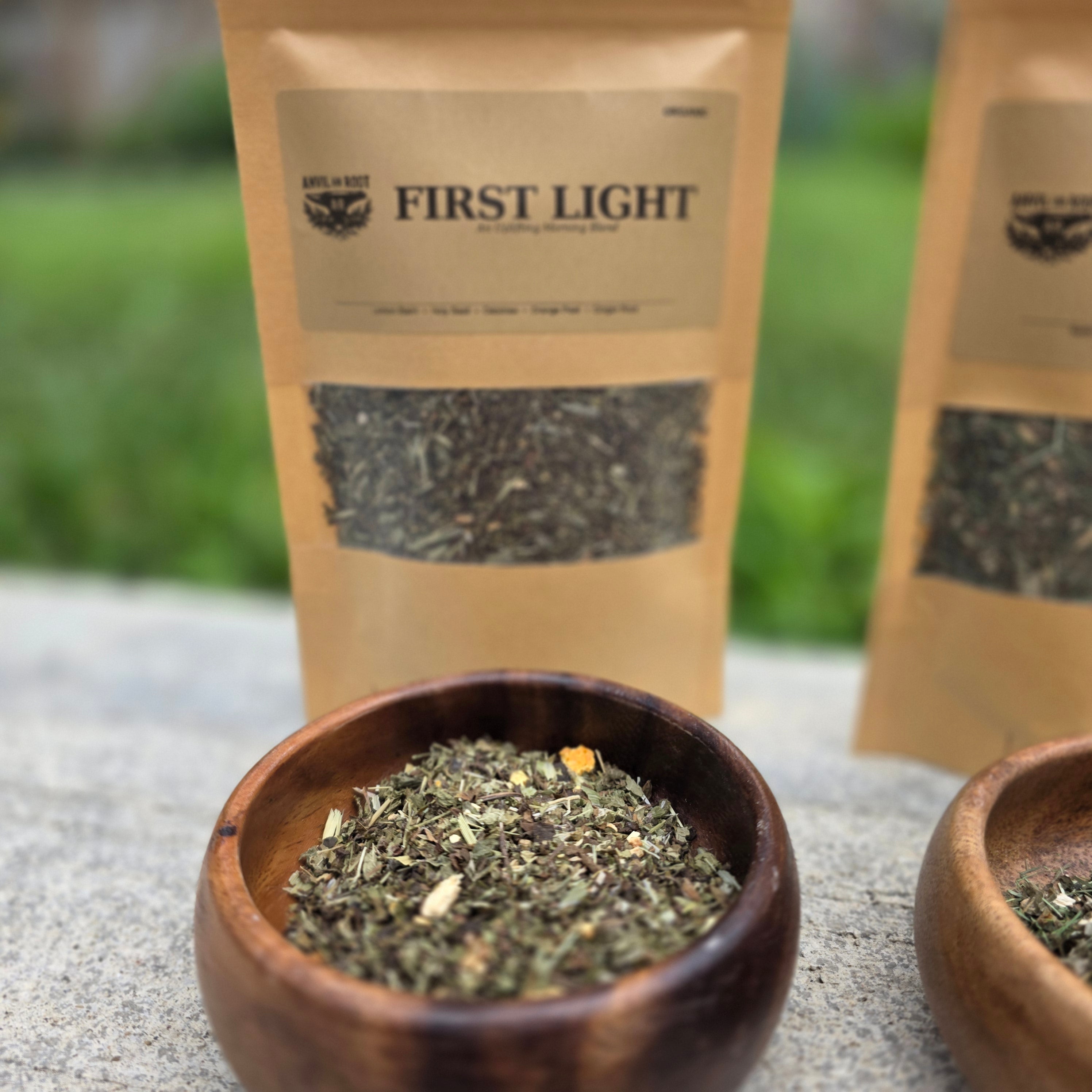 Anvil and Root Signature Tea Box + Tea Infuser