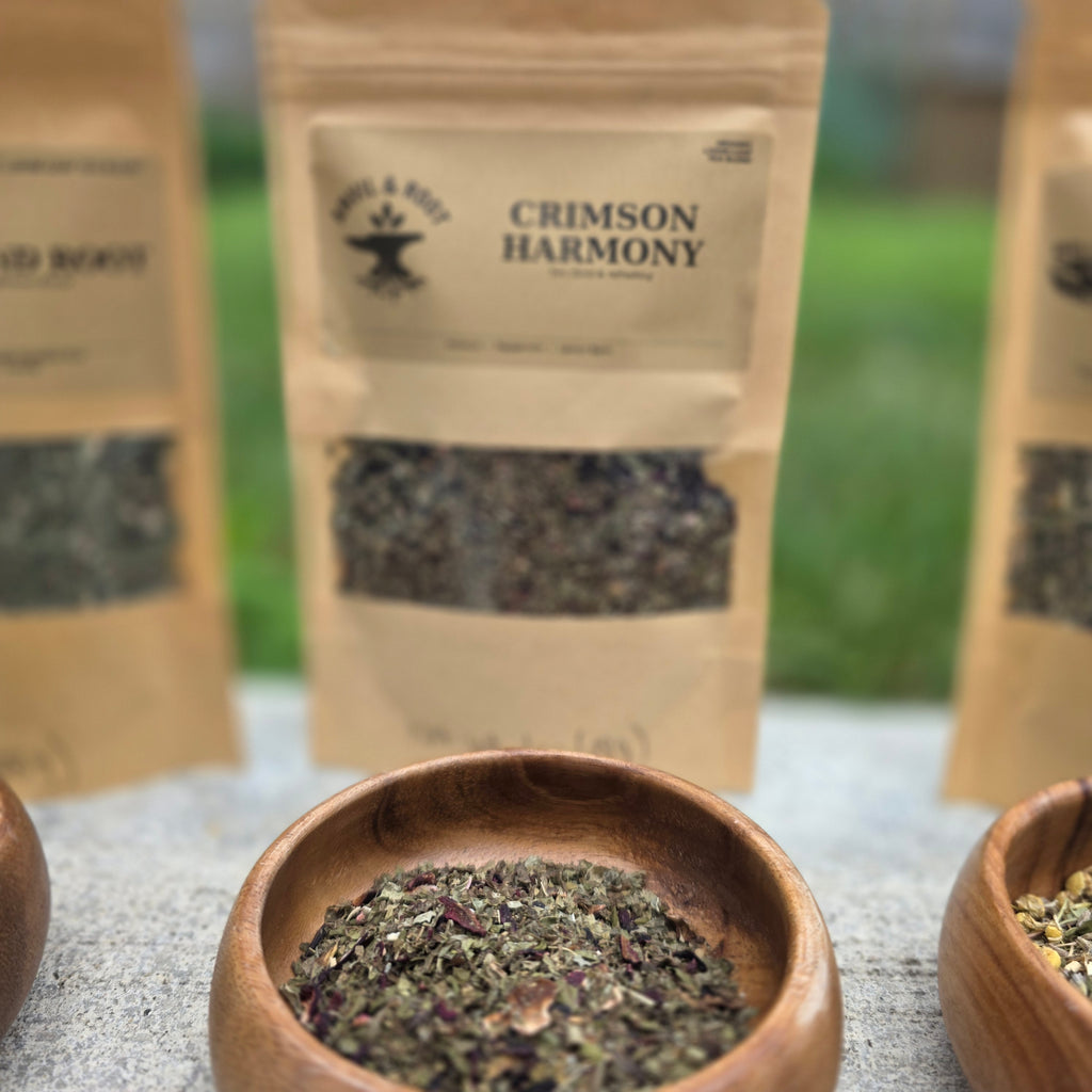 Anvil and Root Signature Tea Box + Tea Infuser