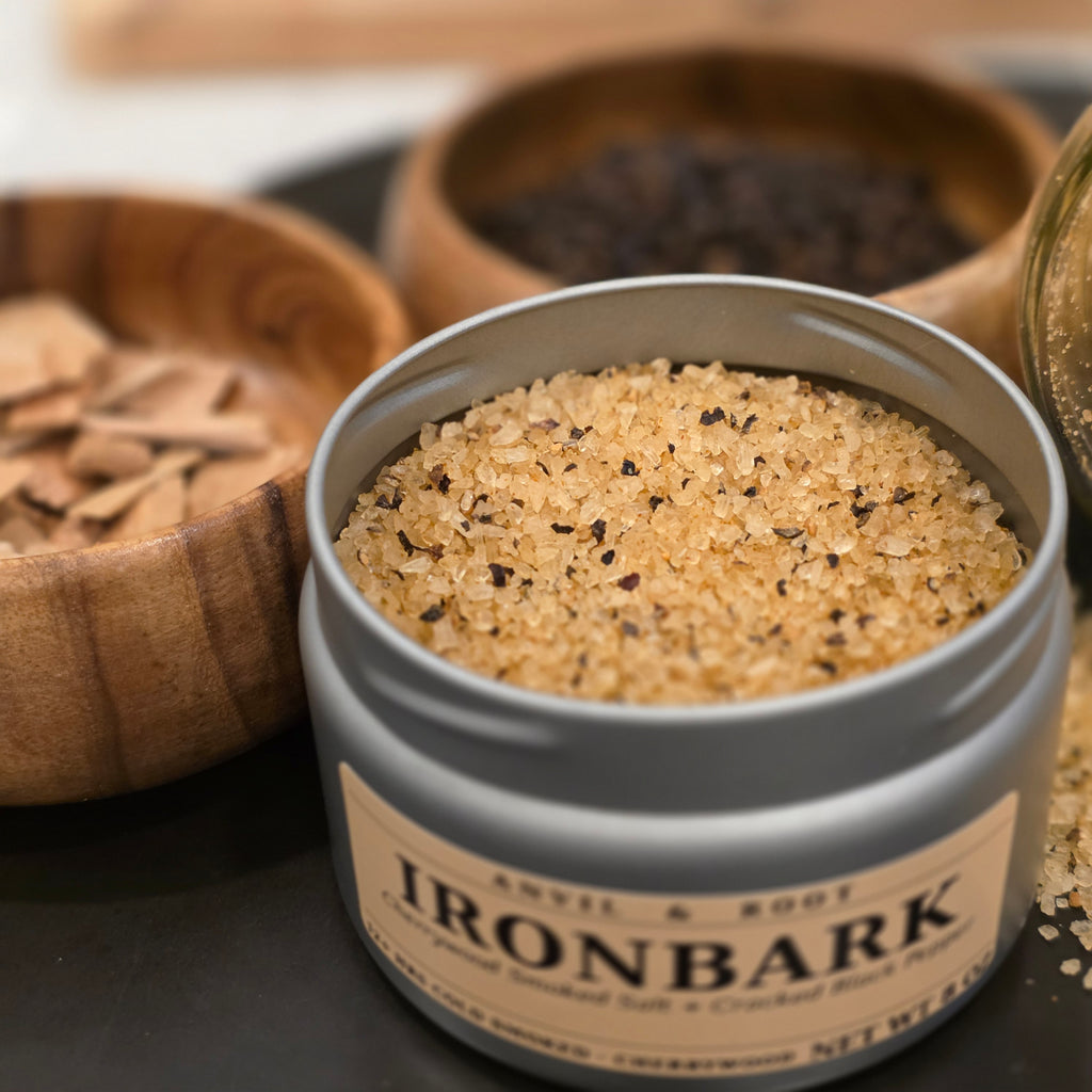 The Smokehouse — Three Smoked Salts For the Grill