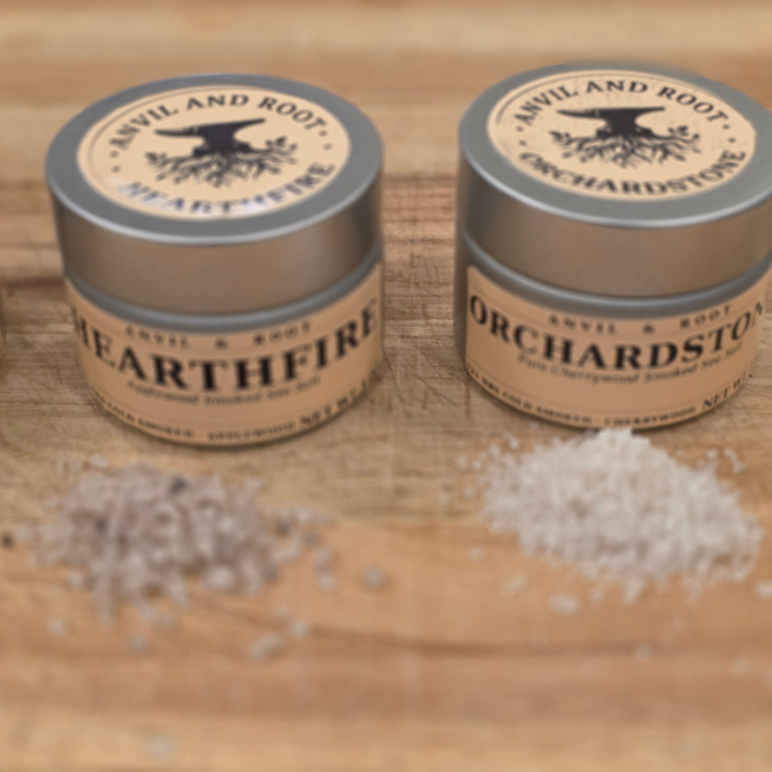 The Pure Smoke Quartet — Four Cold-Smoked Sea Salts