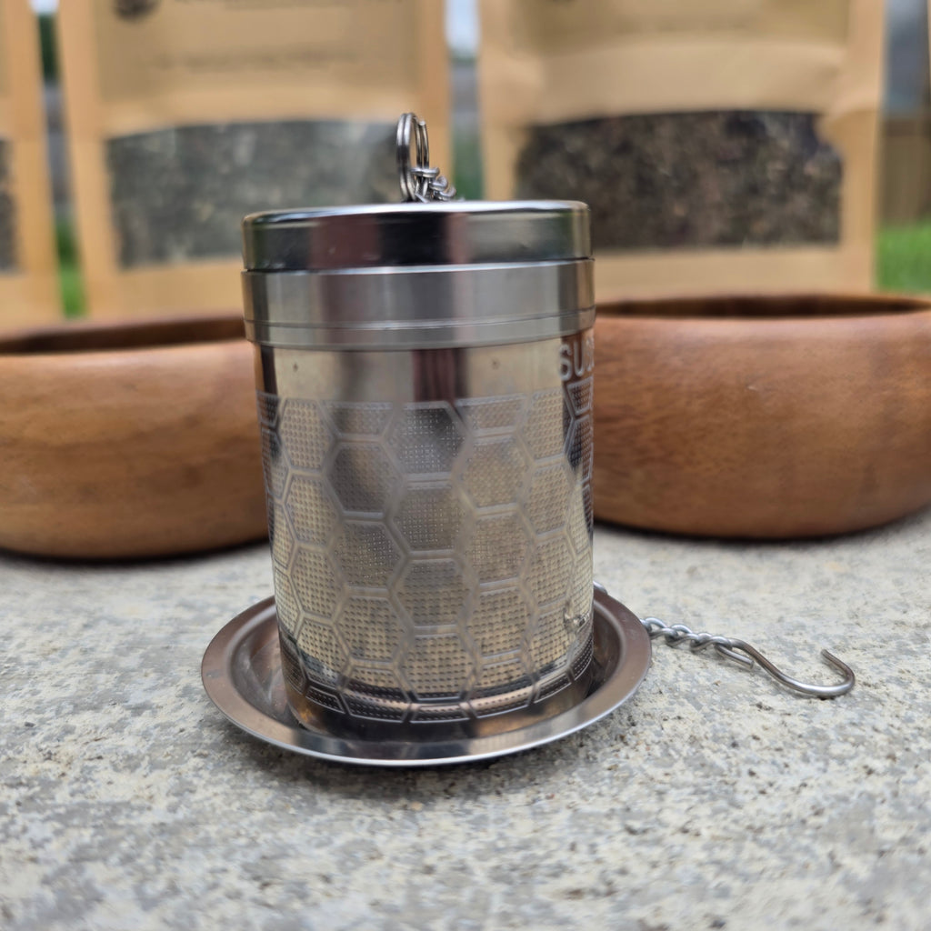 Anvil and Root Signature Tea Box + Tea Infuser
