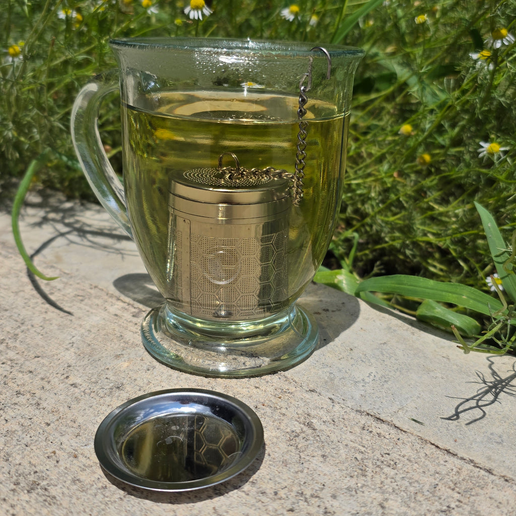 Anvil and Root Signature Tea Box + Tea Infuser