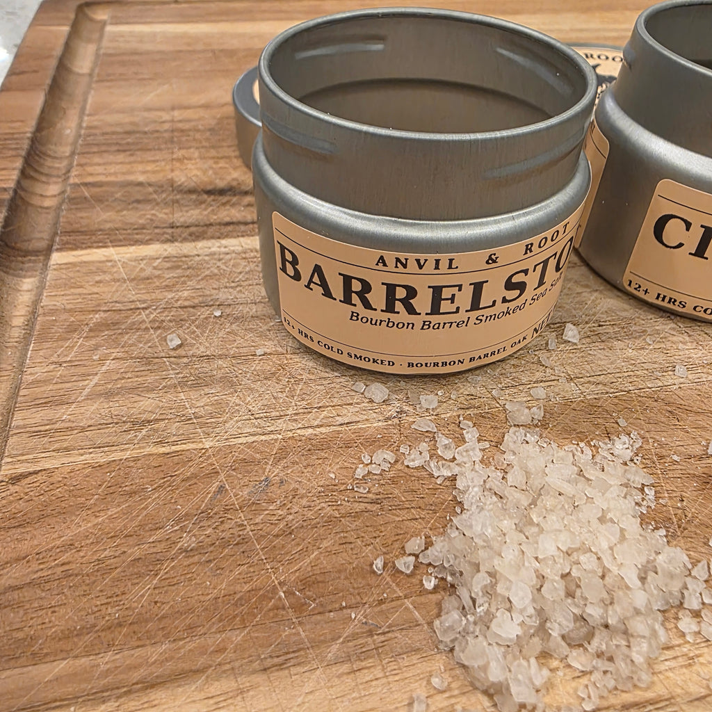 The Pure Smoke Quartet — Four Cold-Smoked Sea Salts