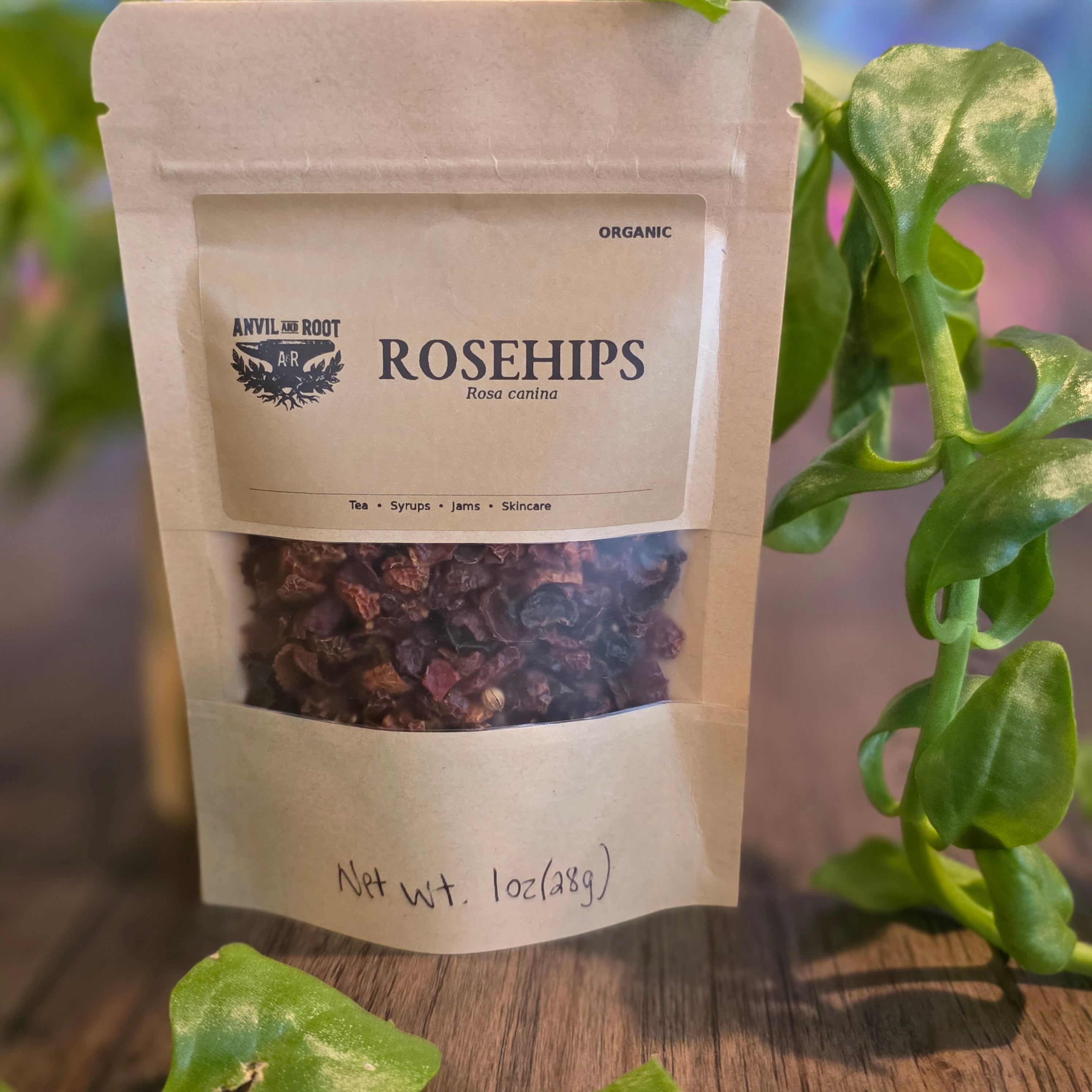 Rosehips — Cut & Sifted, Seedless, Organic