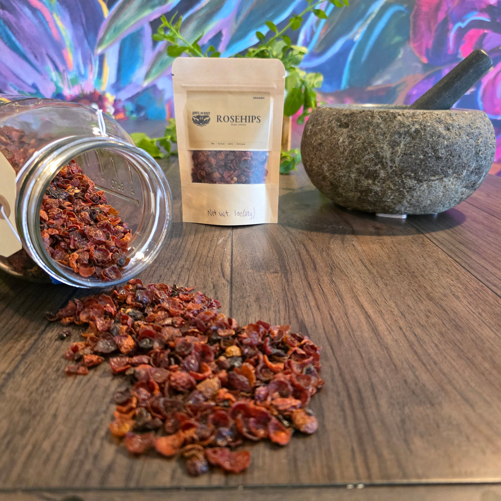 Rosehips — Cut & Sifted, Seedless, Organic