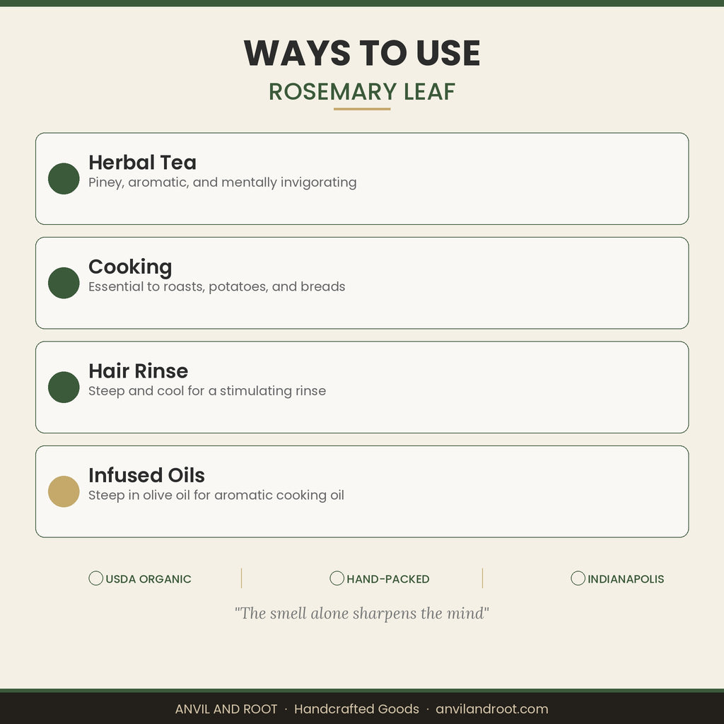 Rosemary Leaf — Whole, Organic
